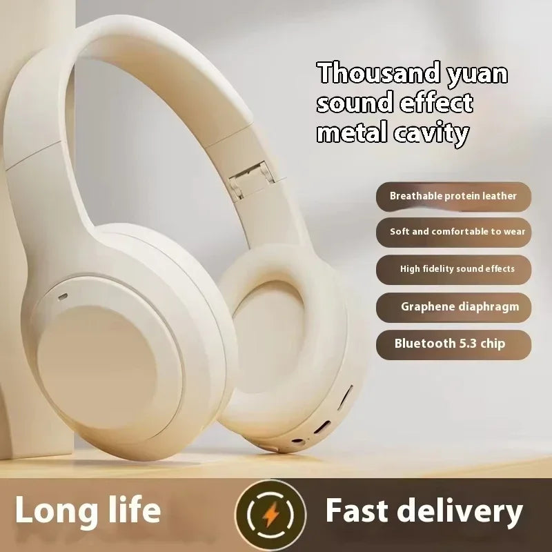 VEKTA M5 – Casque Bluetooth 5.3 40 h
