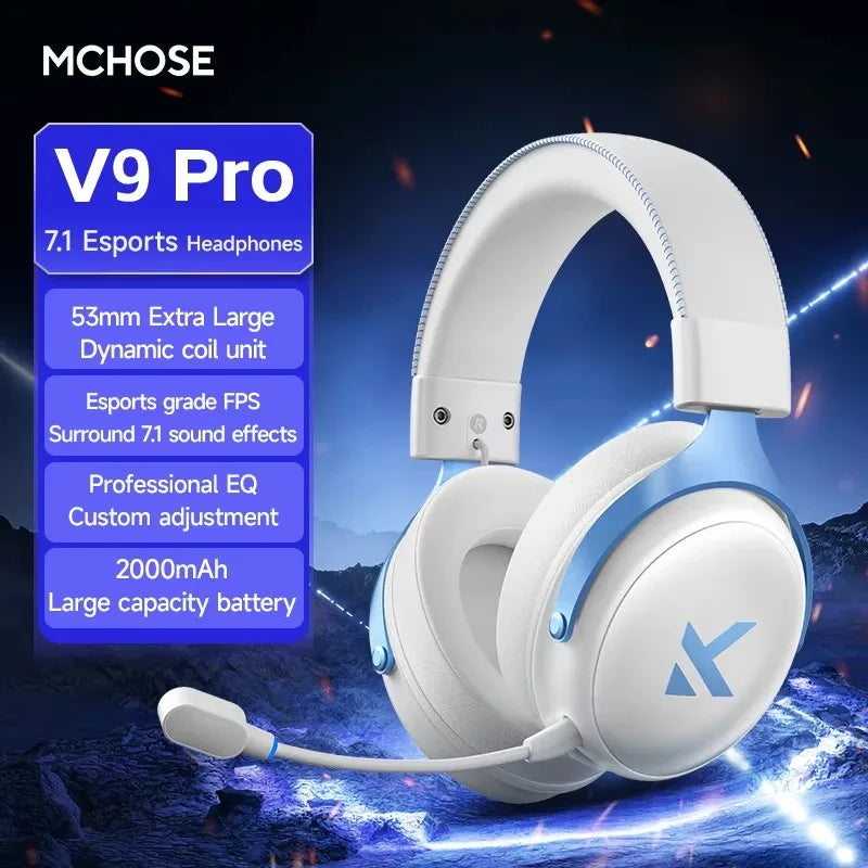VEKTA V9 PRO – Casque Bluetooth ANC 15 ms