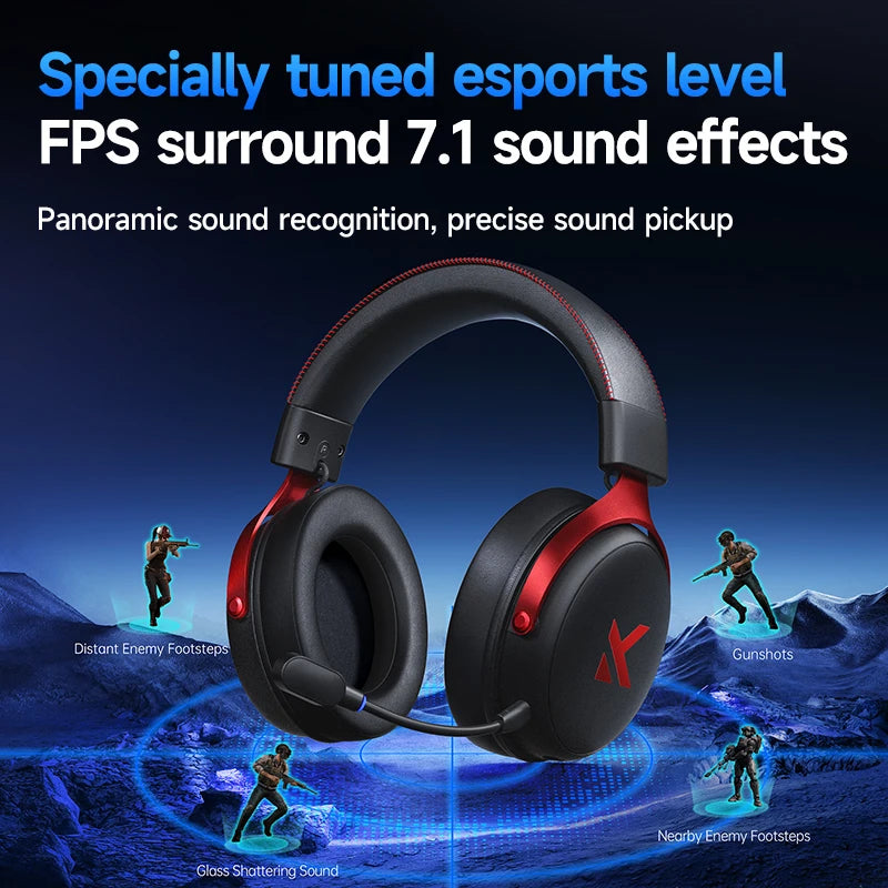 VEKTA V9 PRO – Casque Bluetooth ANC 15 ms