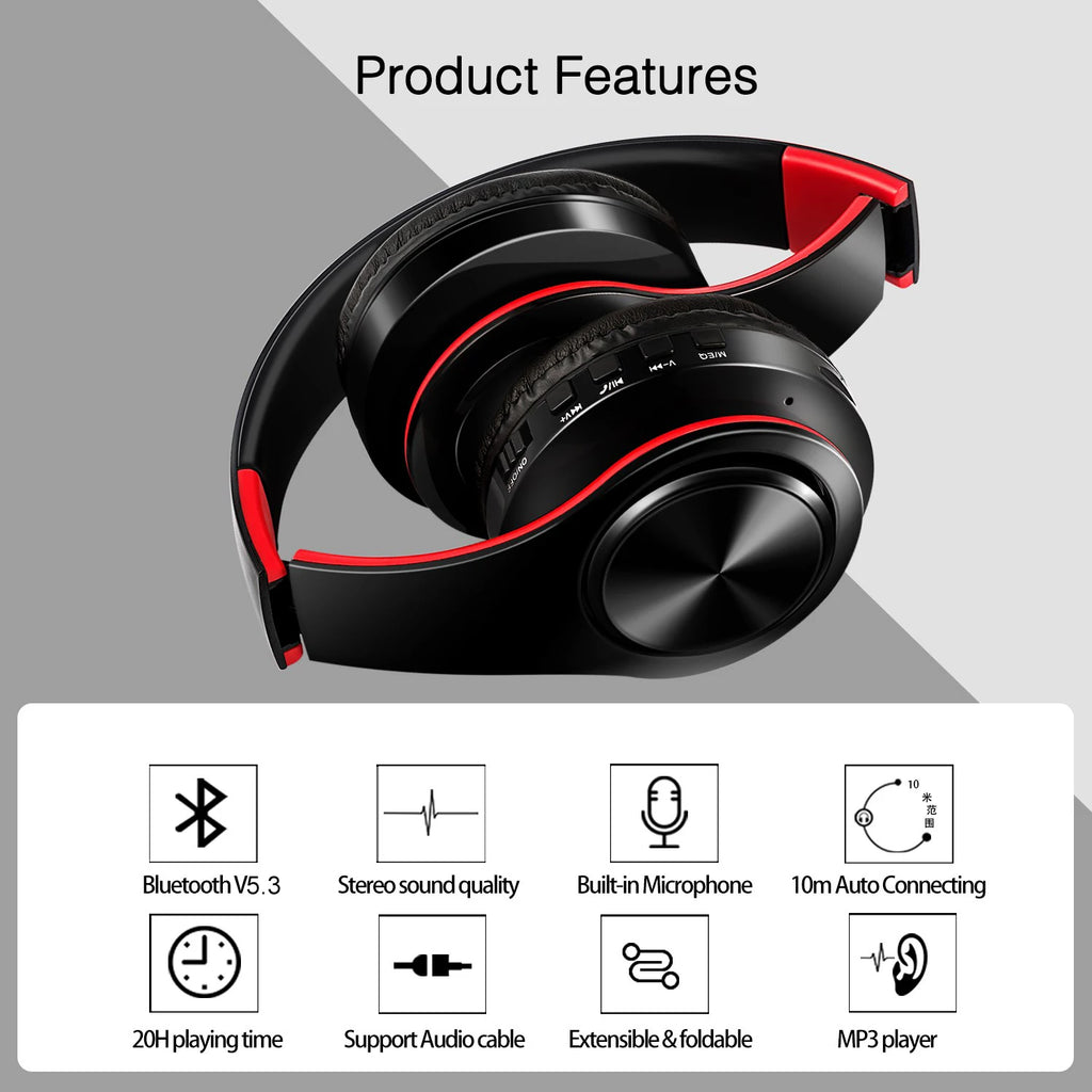 VEKTA H20 — Casque Bluetooth 5.3 20 h